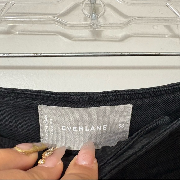 Everlane Way-High Drape Pants Black Size 6 | High Rise Wide Leg Trouser - Picture 3 of 10